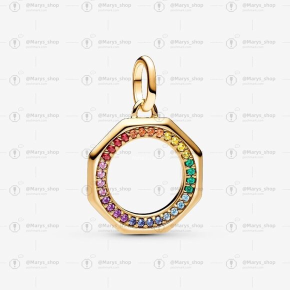 Pandora Pandora ME Rainbow Medallion Charm - Picture 1 of 2